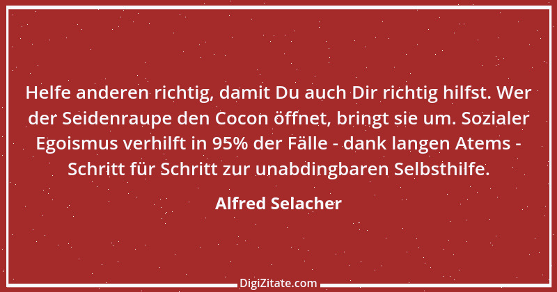 Zitat von Alfred Selacher 19