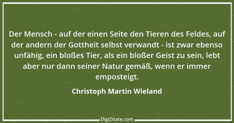 Zitat von Christoph Martin Wieland 118