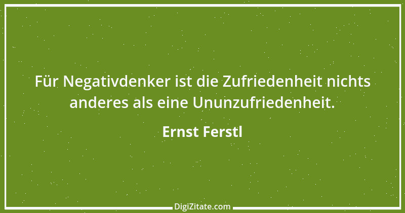 Zitat von Ernst Ferstl 1136