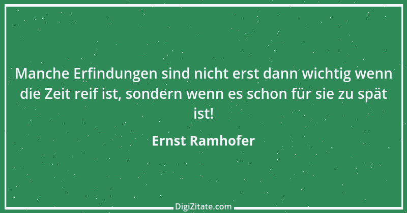 Zitat von Ernst Ramhofer 43