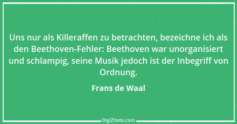 Zitat von Frans de Waal 4