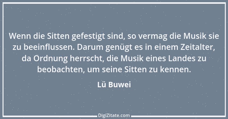 Zitat von Lü Buwei 21