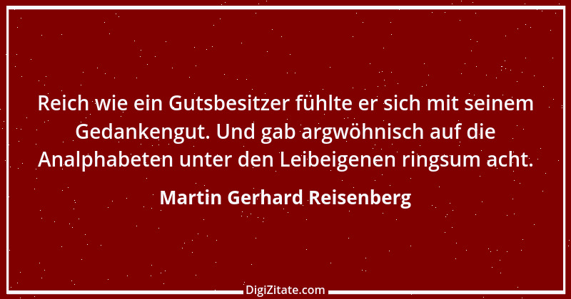 Zitat von Martin Gerhard Reisenberg 3010