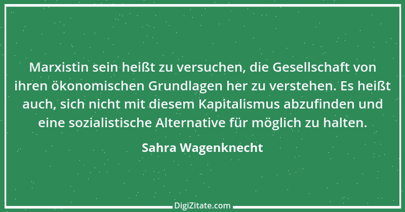 Zitat von Sahra Wagenknecht 4