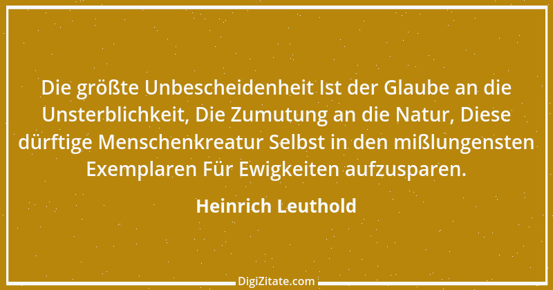 Zitat von Heinrich Leuthold 15