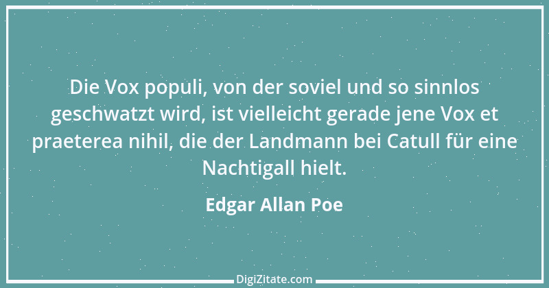 Zitat von Edgar Allan Poe 175