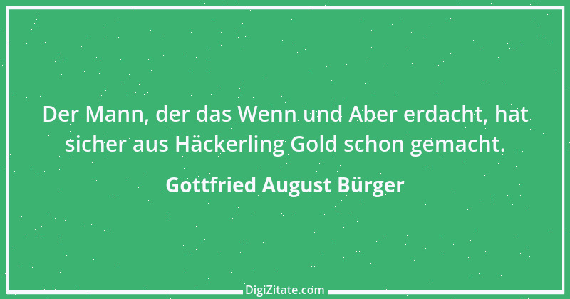 Zitat von Gottfried August Bürger 33