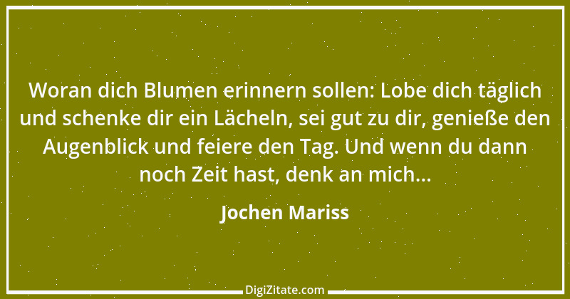 Zitat von Jochen Mariss 10