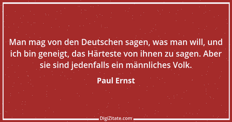 Zitat von Paul Ernst 113