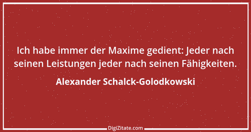 Zitat von Alexander Schalck-Golodkowski 1