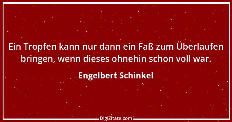 Zitat von Engelbert Schinkel 31