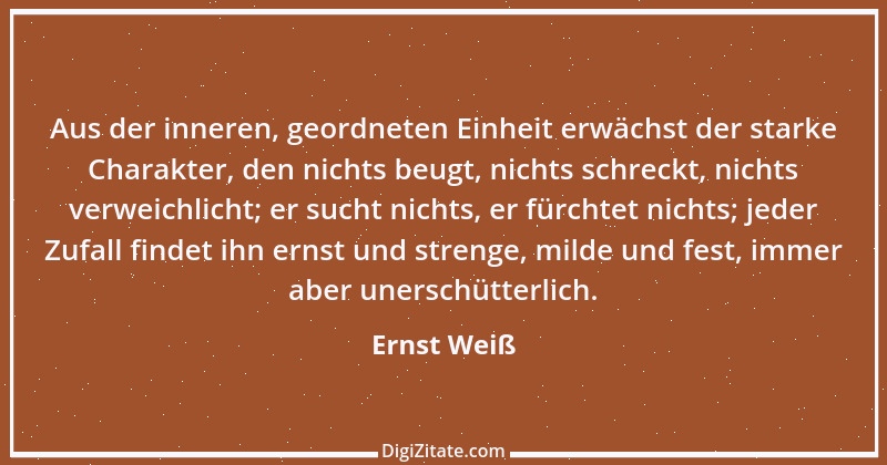 Zitat von Ernst Weiß 3