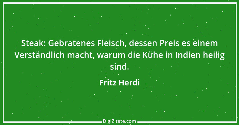 Zitat von Fritz Herdi 1