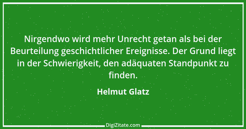 Zitat von Helmut Glatz 32