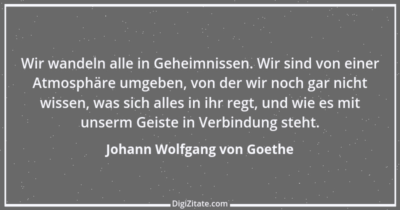 Zitat von Johann Wolfgang von Goethe 2697