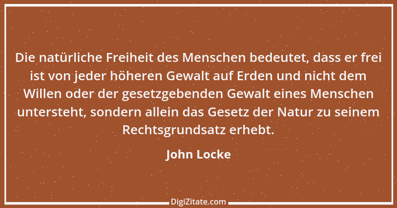 Zitat von John Locke 81