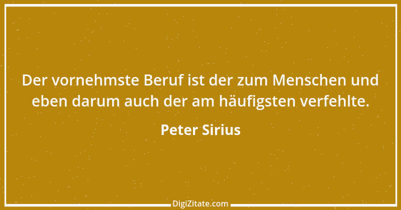 Zitat von Peter Sirius 97