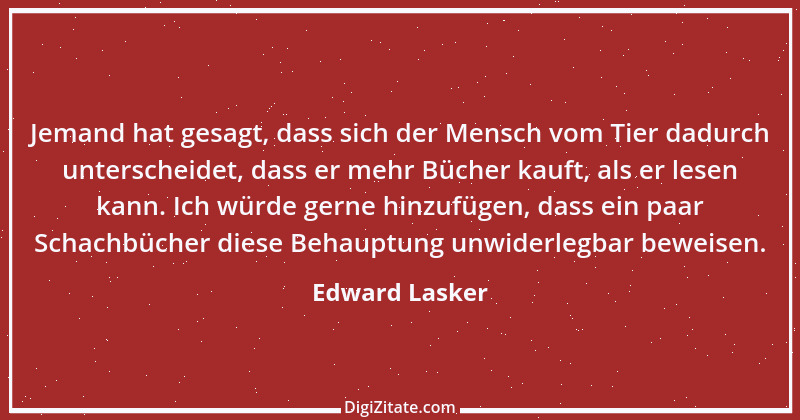 Zitat von Edward Lasker 1