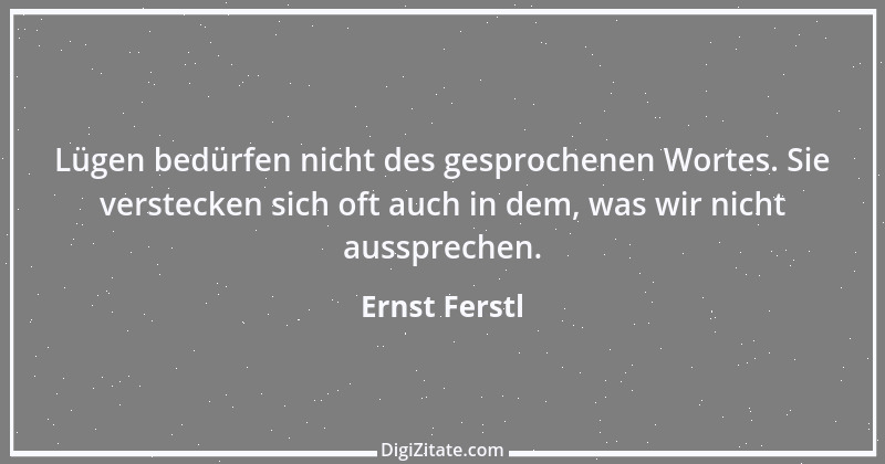 Zitat von Ernst Ferstl 139