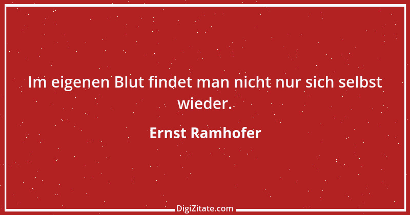 Zitat von Ernst Ramhofer 46