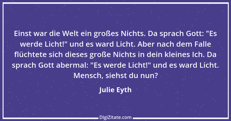 Zitat von Julie Eyth 16