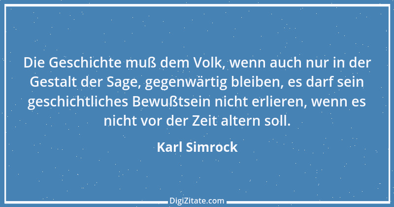 Zitat von Karl Simrock 3