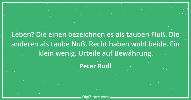 Zitat von Peter Rudl 972