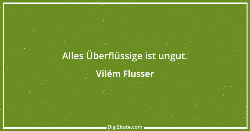 Zitat von Vilém Flusser 4