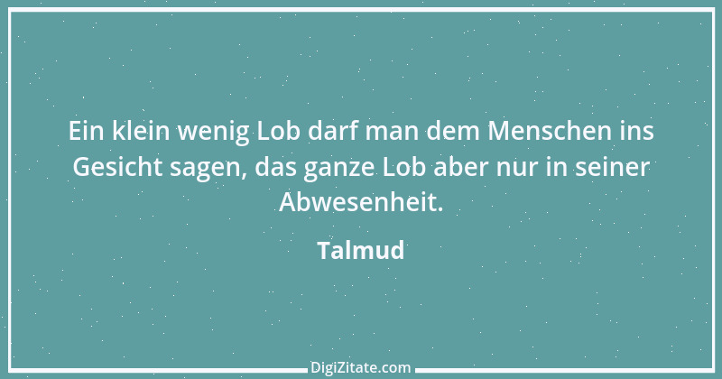 Zitat von Talmud 5