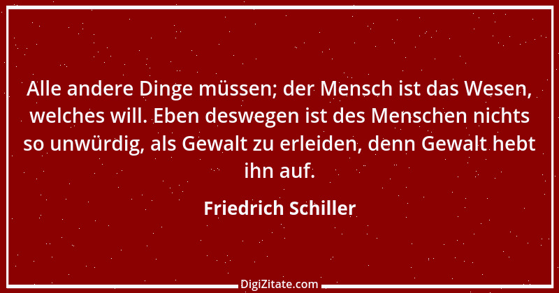 Zitat von Friedrich Schiller 1217