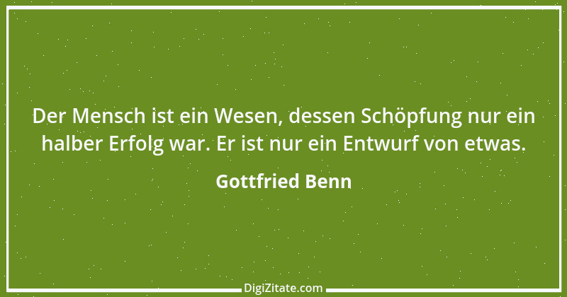 Zitat von Gottfried Benn 4