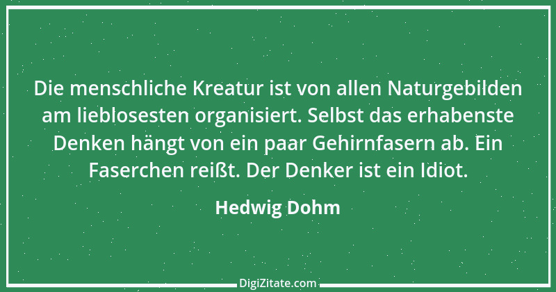 Zitat von Hedwig Dohm 58