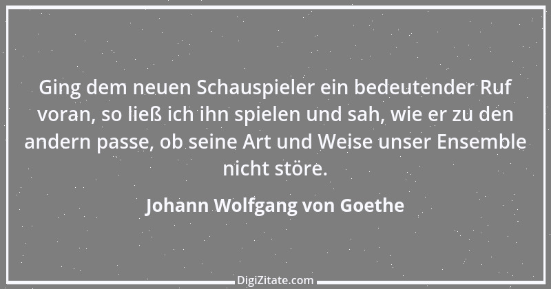 Zitat von Johann Wolfgang von Goethe 1700