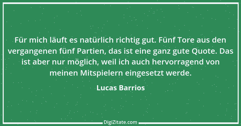 Zitat von Lucas Barrios 1