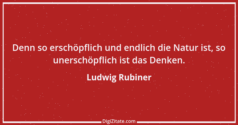 Zitat von Ludwig Rubiner 1