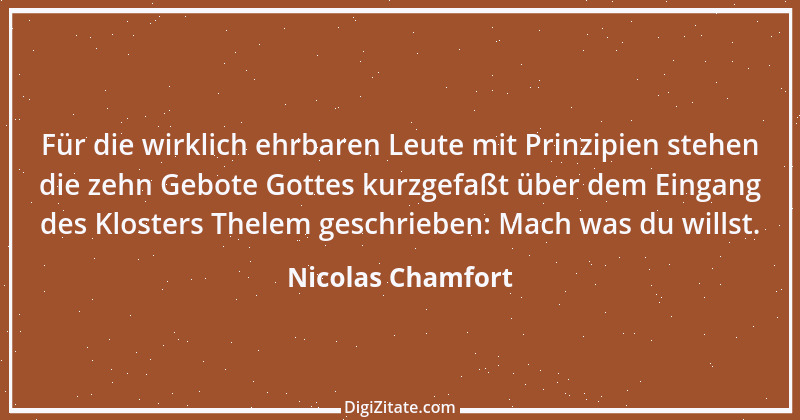 Zitat von Nicolas Chamfort 223