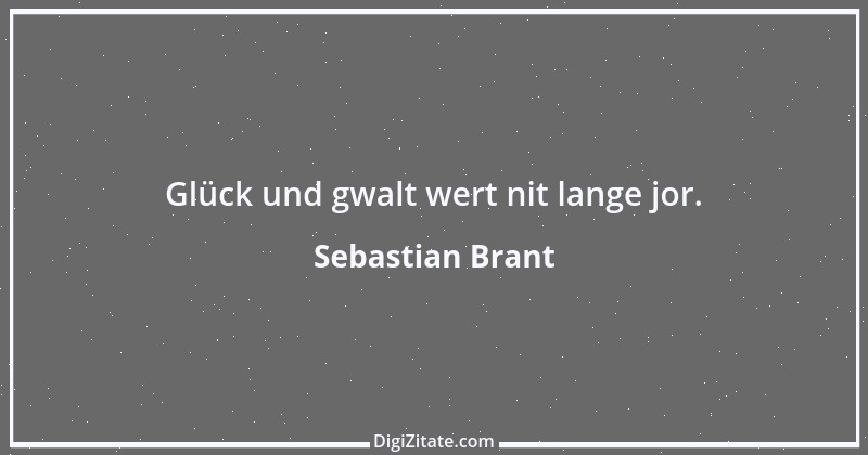 Zitat von Sebastian Brant 18