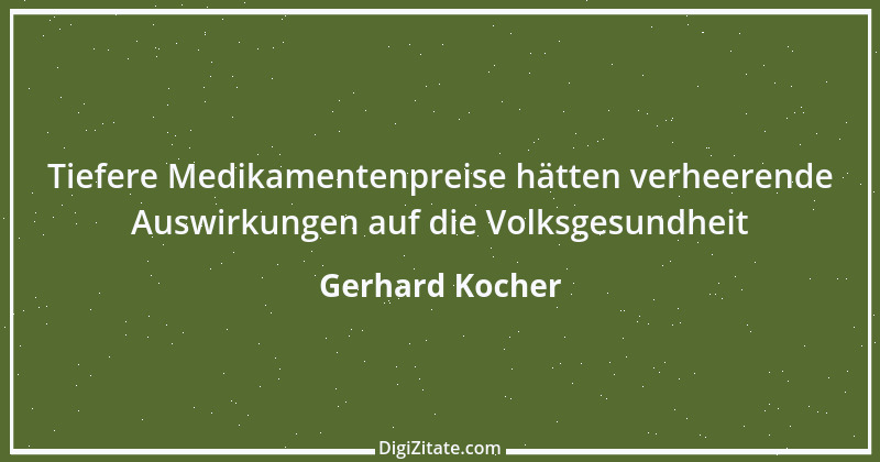 Zitat von Gerhard Kocher 210