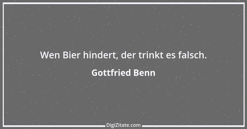 Zitat von Gottfried Benn 5