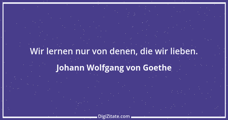 Zitat von Johann Wolfgang von Goethe 1701