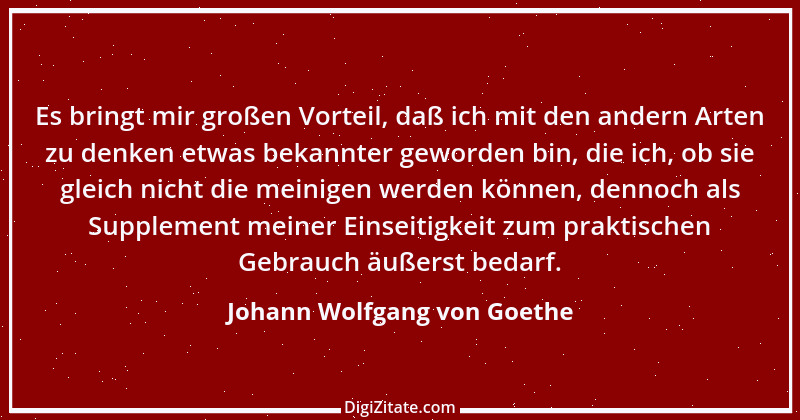 Zitat von Johann Wolfgang von Goethe 701