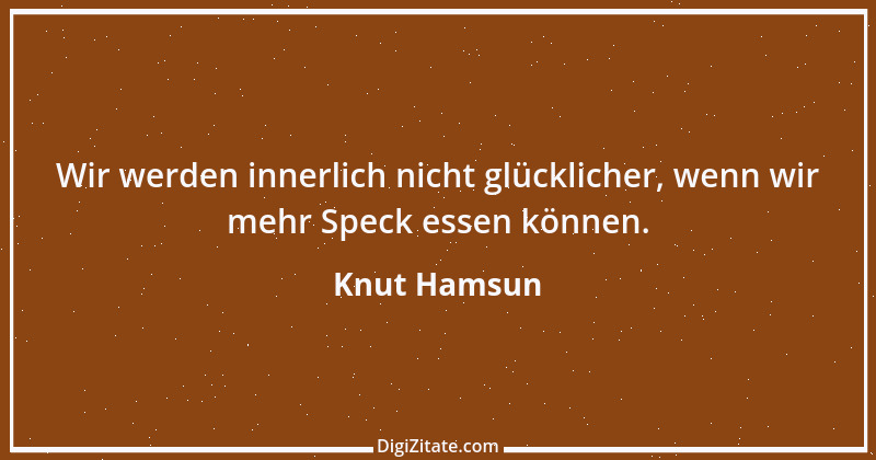 Zitat von Knut Hamsun 11