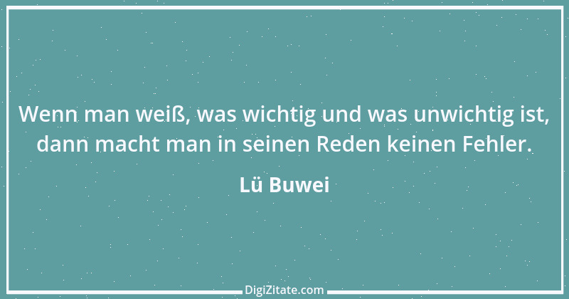 Zitat von Lü Buwei 27