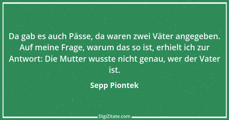 Zitat von Sepp Piontek 2