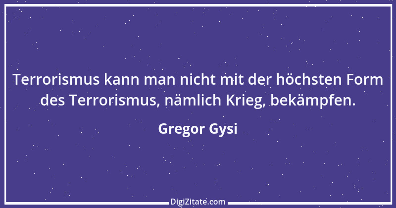 Zitat von Gregor Gysi 31