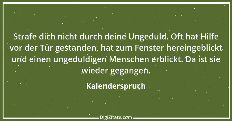 Zitat von Kalenderspruch 116