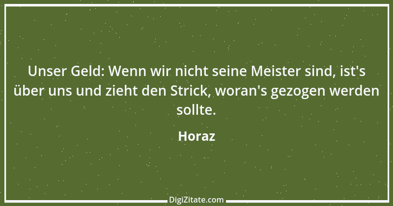 Zitat von Horaz 109