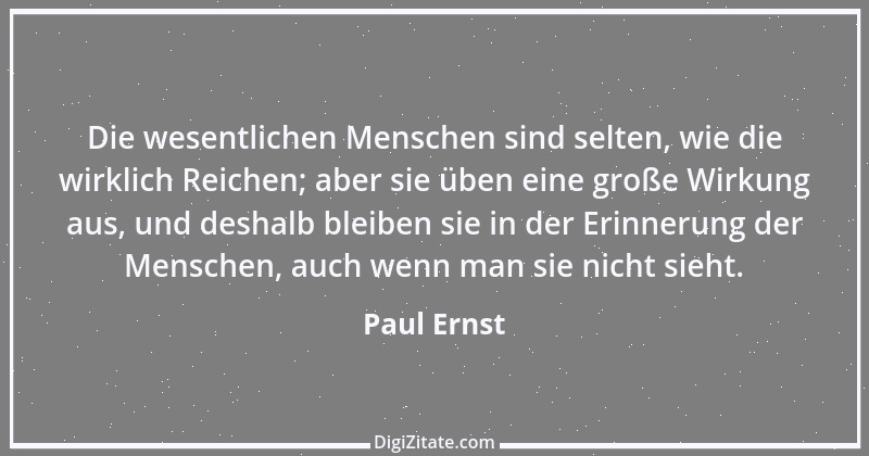 Zitat von Paul Ernst 120