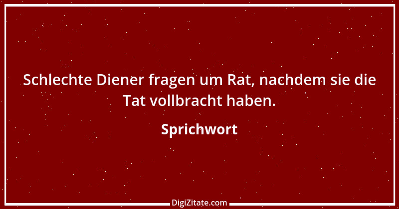 Zitat von Sprichwort 2695