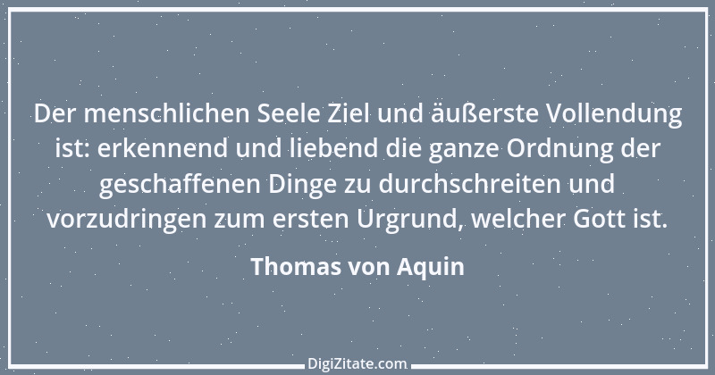 Zitat von Thomas von Aquin 8